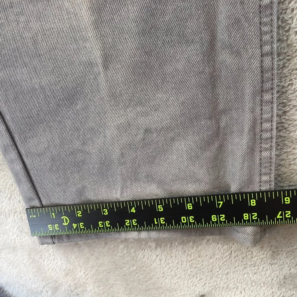 Lee Mens Jeans Size 38x29 Straight Leg Claassi Regular Fit Super Comfort Gray